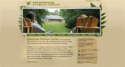 Desktop Screenshot of medomakretreatcenter.com