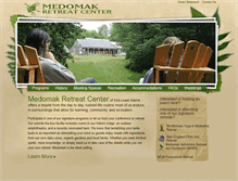 Tablet Screenshot of medomakretreatcenter.com